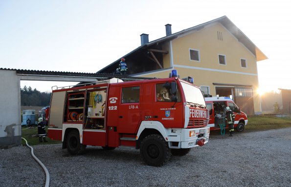 AUT, Brand LW-Objekt, Brandverdacht