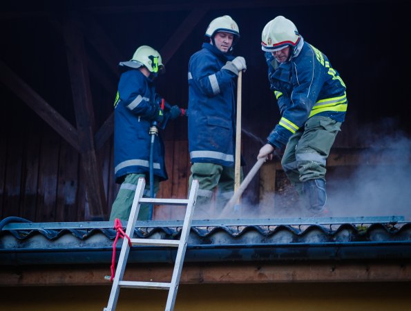 AUT, Brand LW-Objekt, Brandverdacht