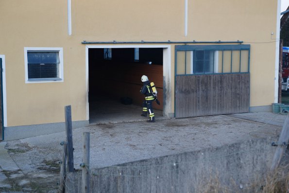 AUT, Brand LW-Objekt, Brandverdacht